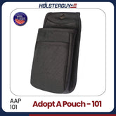 Black Adopt-A-Pouch 101 with 'HOLSTERGUY' branding on a white background